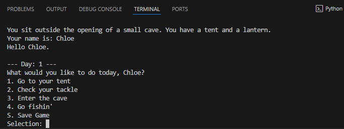 Original Water World. A top down view of a docked boat on a small island. A person in a red shirt is standing on the island.